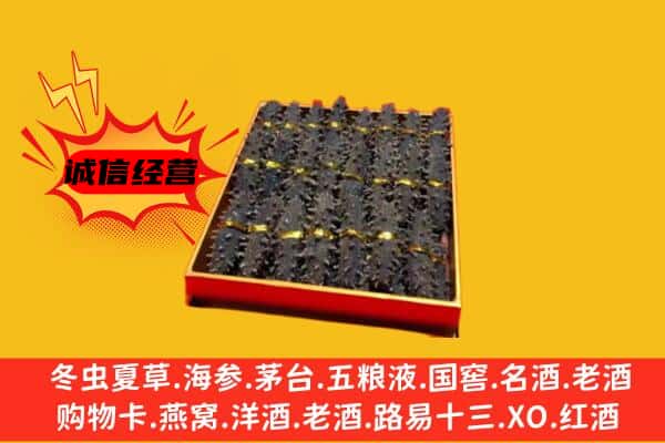 葫芦岛龙港区回收海参